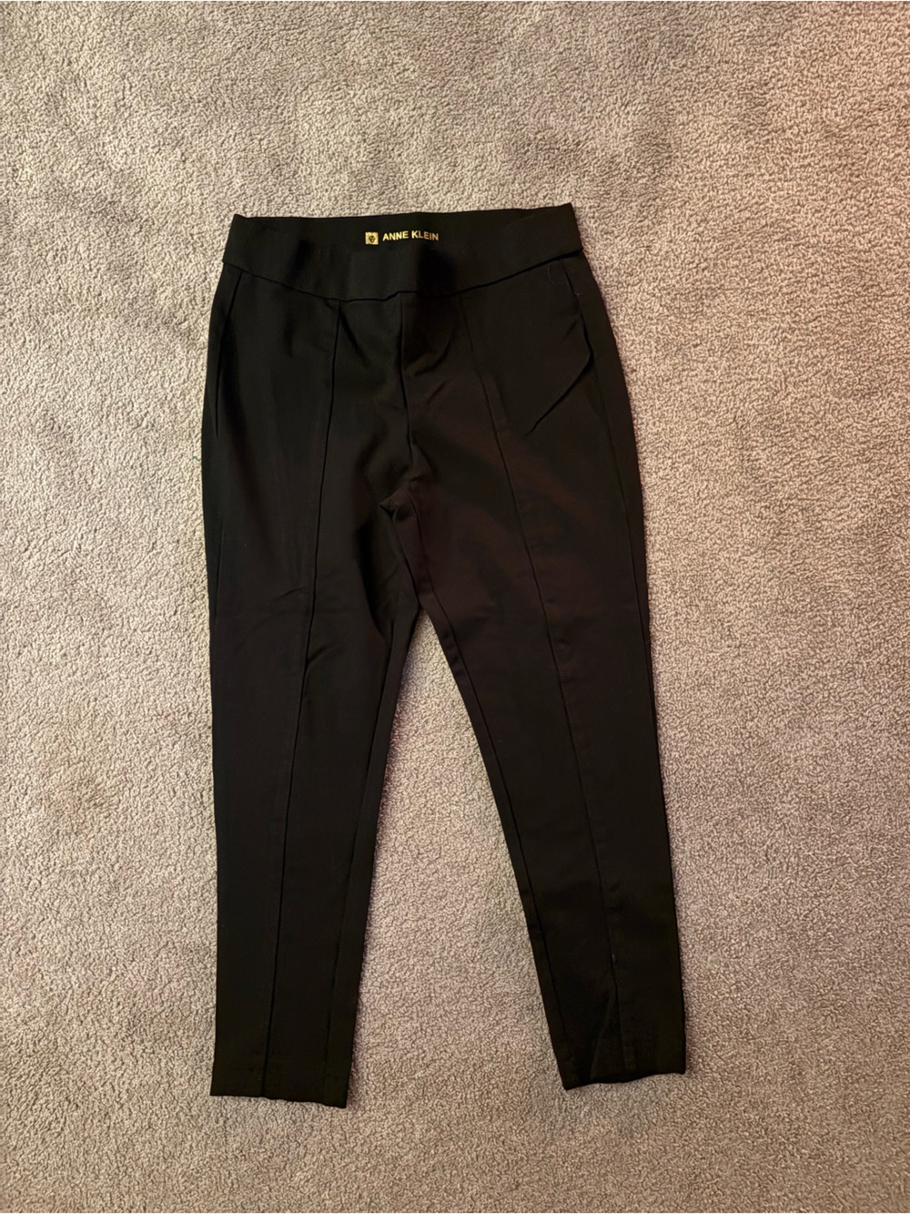 Anne Klein Black Slim Dress/Work Pants